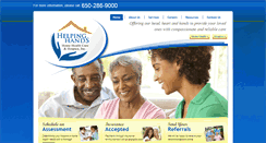 Desktop Screenshot of helpinghandshealthcare.net