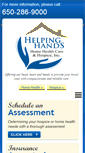Mobile Screenshot of helpinghandshealthcare.net